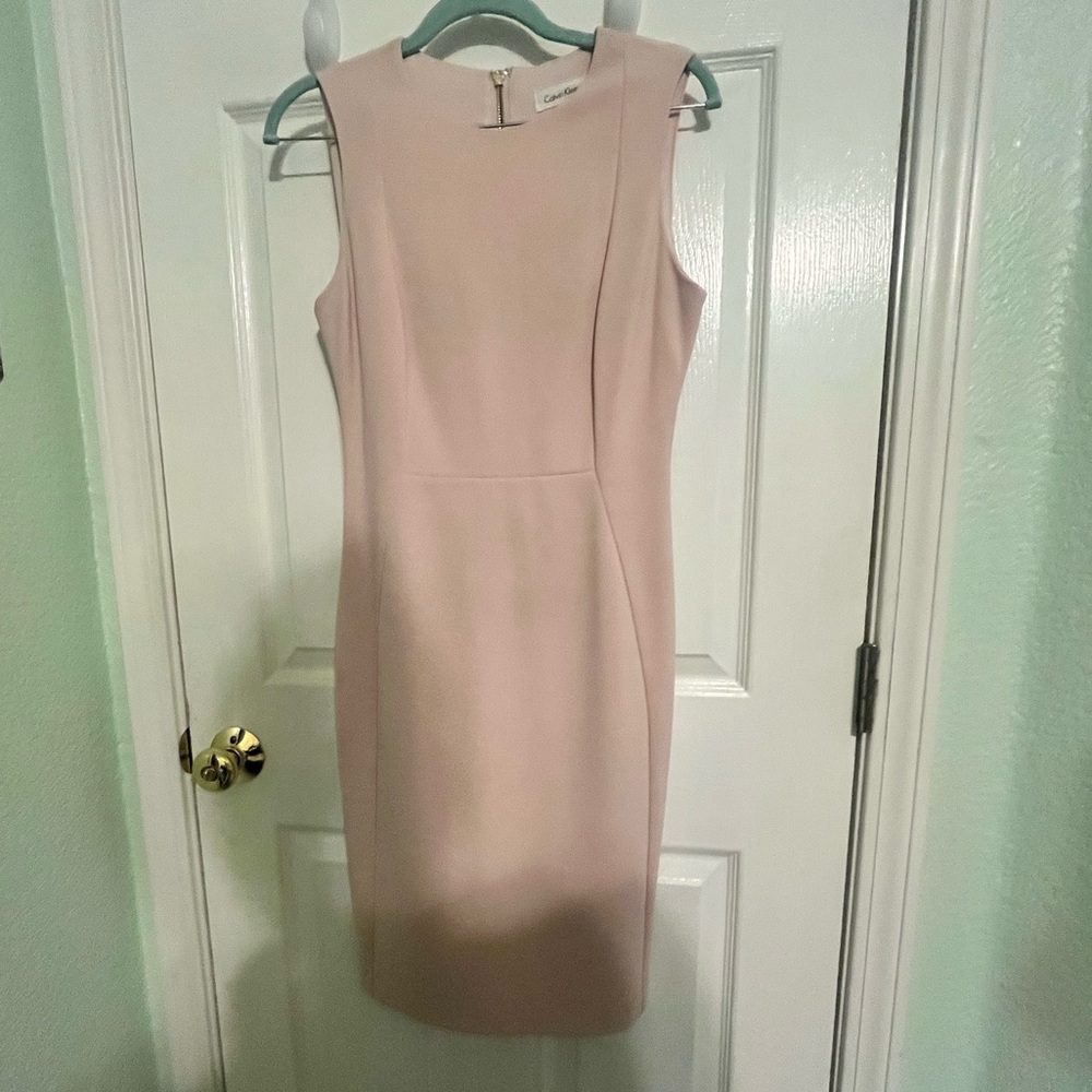 Calvin Klein Blush Midi Dress